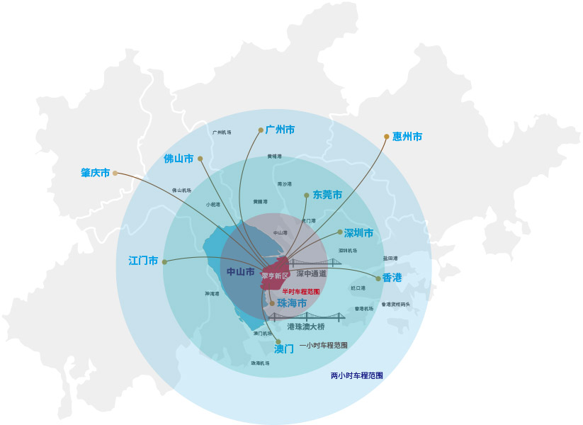 戴思樂(lè)園區(qū)示意圖